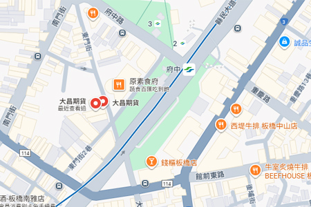 大昌期貨地圖